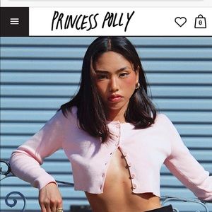 Pink Princess Polly sweater